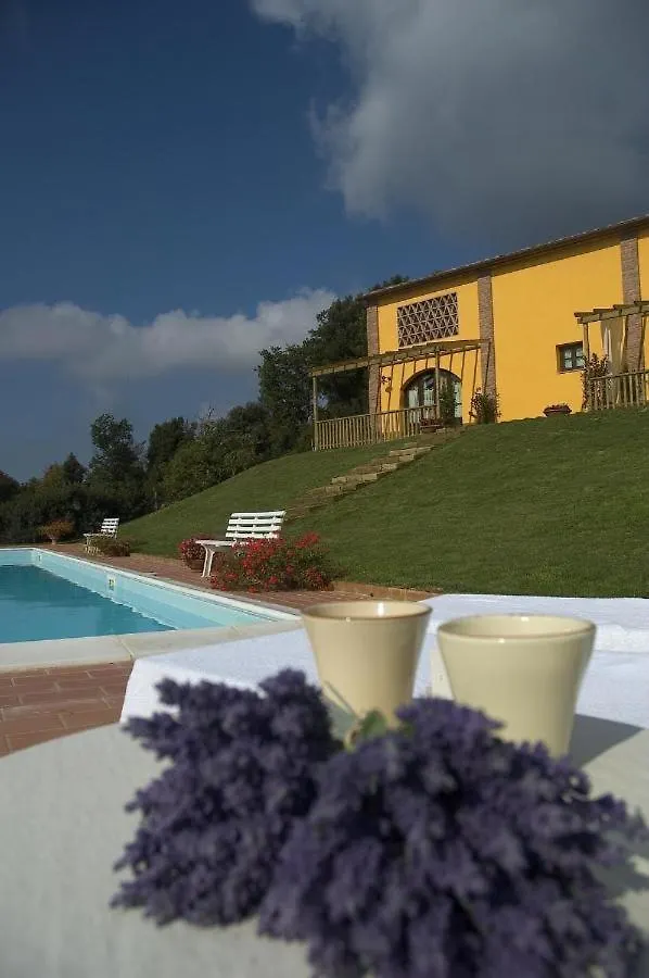 Agriturismo La Burraia Vicino A San Gimignano Gambassi Terme Lantgård